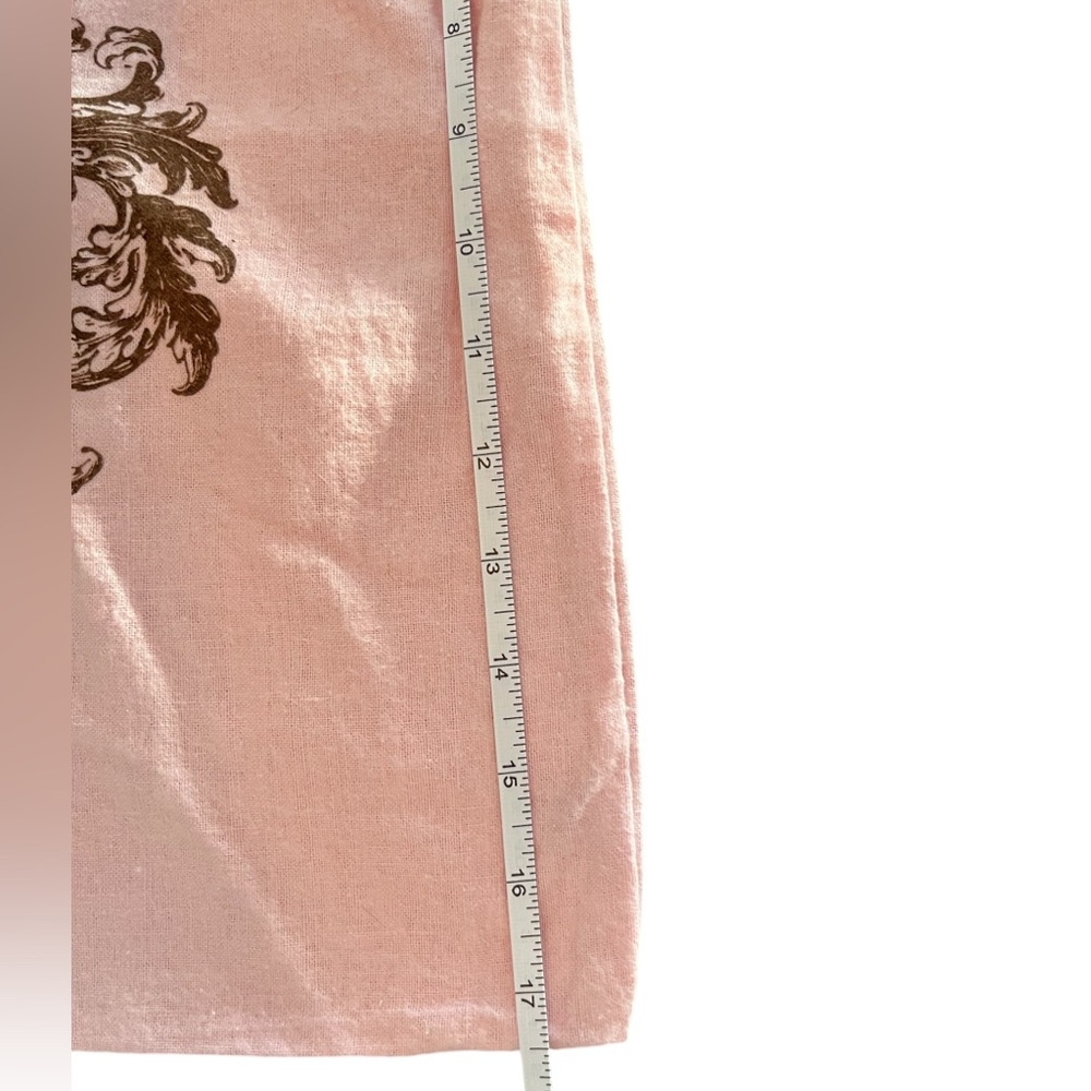 Vintage Pink Juicy Couture Draw String Storage Dust Bag Leather Hearts - Picture 9 of 9